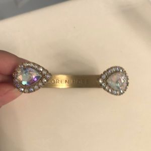Loren Hope Sarra rhinestone cuff bracelet